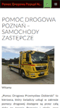 Mobile Screenshot of pomoc-drogowa-poznan.eu