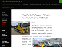 Tablet Screenshot of pomoc-drogowa-poznan.eu